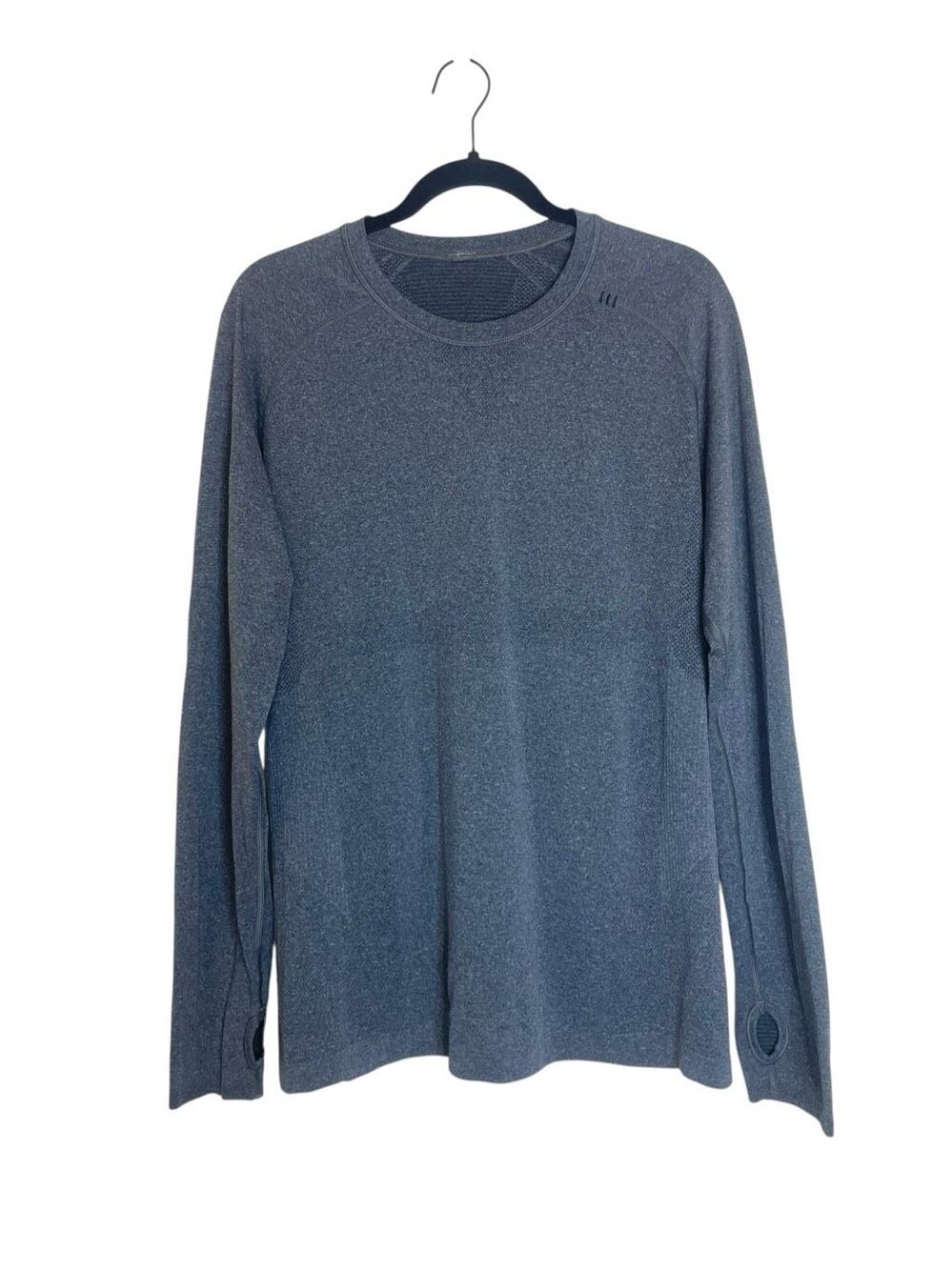 Lululemon Men’s Metal Vent Tech Long Sleeve Shirt Gray Size Medium